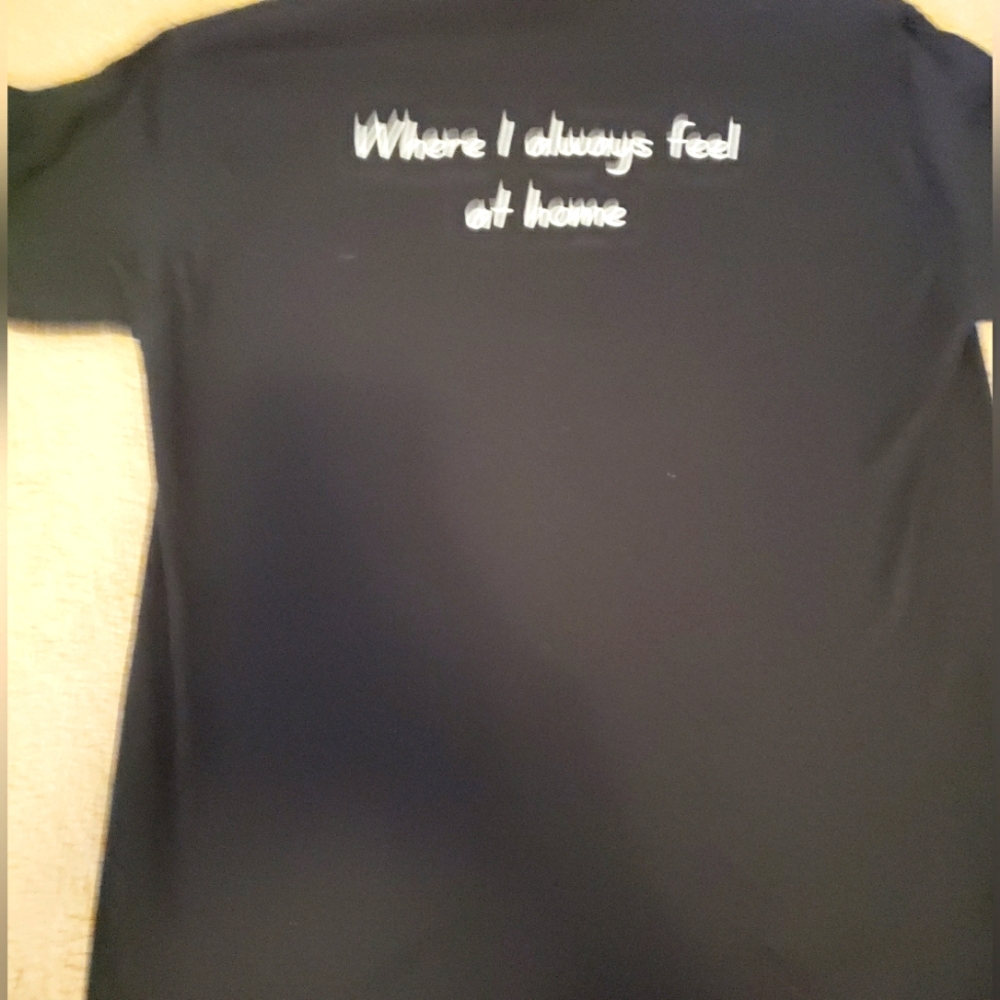 Black T Shirt 100% Cotton.Joe's Cafr